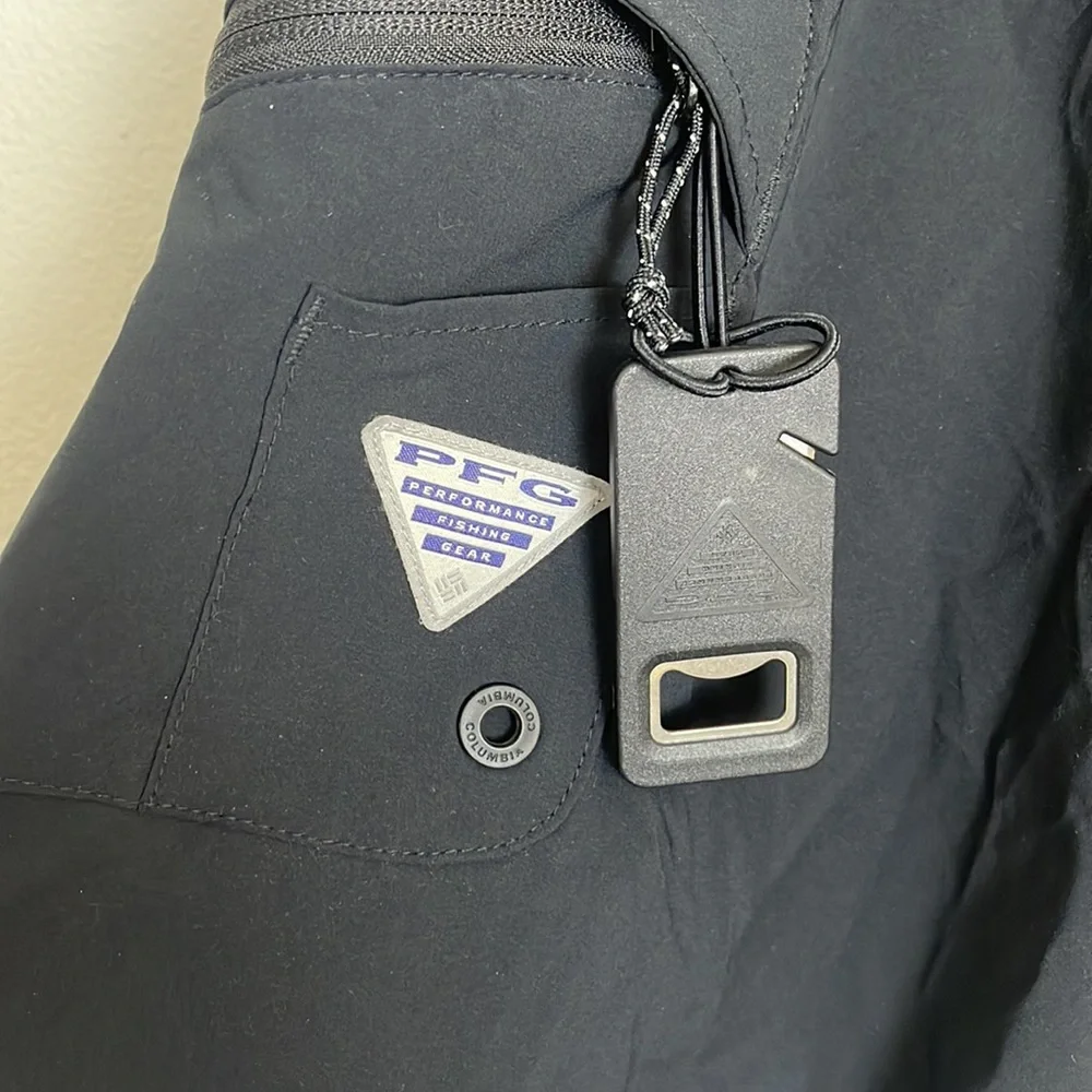 Columbia PFG swim trunks with bottle opener 38
